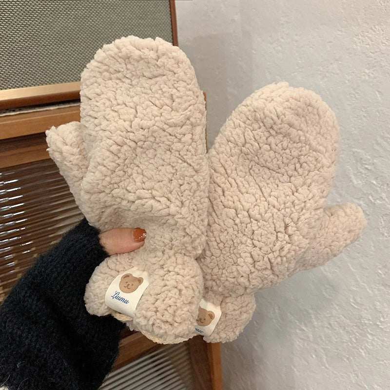 Alise Teddy Fäustlinge | Weich & Schön Warm