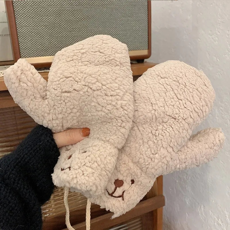 Alise Teddy Fäustlinge | Weich & Schön Warm