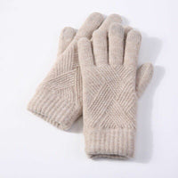 Geraldine Gestrickte Handschuhe | Warm & Vielseitig