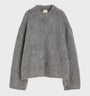 Weicher Einfarbiger Mohair Damenpullover - Liv