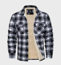 Trendige Flanell Herrenjacke im Vintage-Stil - Liam