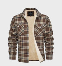 Trendige Flanell Herrenjacke im Vintage-Stil - Liam