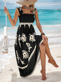 Trendiges Sommerkleid mit femininer Silhouette und Wickeldesign – Sascha
