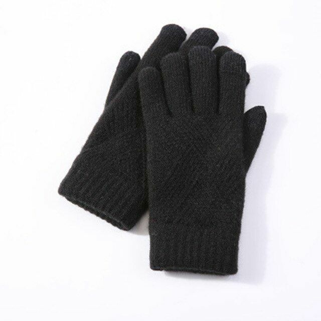 Geraldine Gestrickte Handschuhe | Warm & Vielseitig