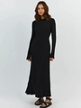 Gracie Gestricktes Maxikleid | Eng & schmeichelhaft