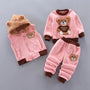 Dreiteiliges Baby- und Kleinkindset mit Bärenmotiv – BearHugs