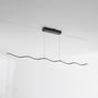LED-Hängelampe mit trendigem Wellendesign - WaveGlow