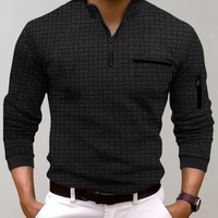 Langarm-Poloshirt für Herren - Jasper
