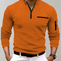 Langarm-Poloshirt für Herren - Jasper