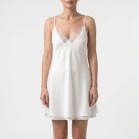 Backless White Mini Dress -  Meghan