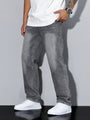 Baggy Jeans - Wide Fit Denim Pants with Washed Look 1