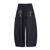 Baggy Wide Leg Trousers -  Jo