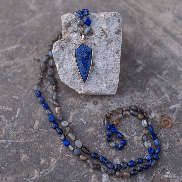 Schützende Mala Kette - Aurealis