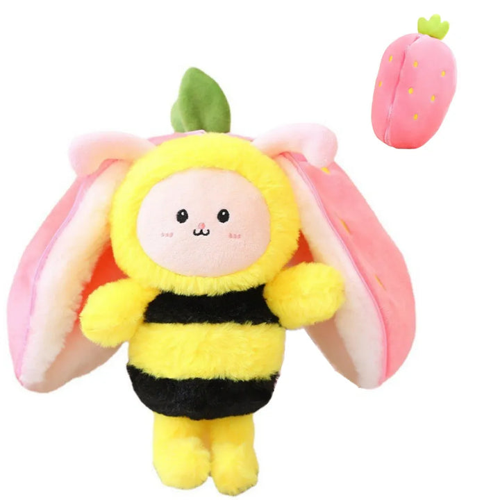 Plüsch-Tier, das sich in Fruchtkuscheltier verwandelt - BerryBunny