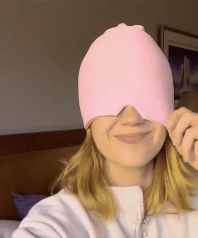 Schmerzlindernde Migräne-Maske - MigraCalm™