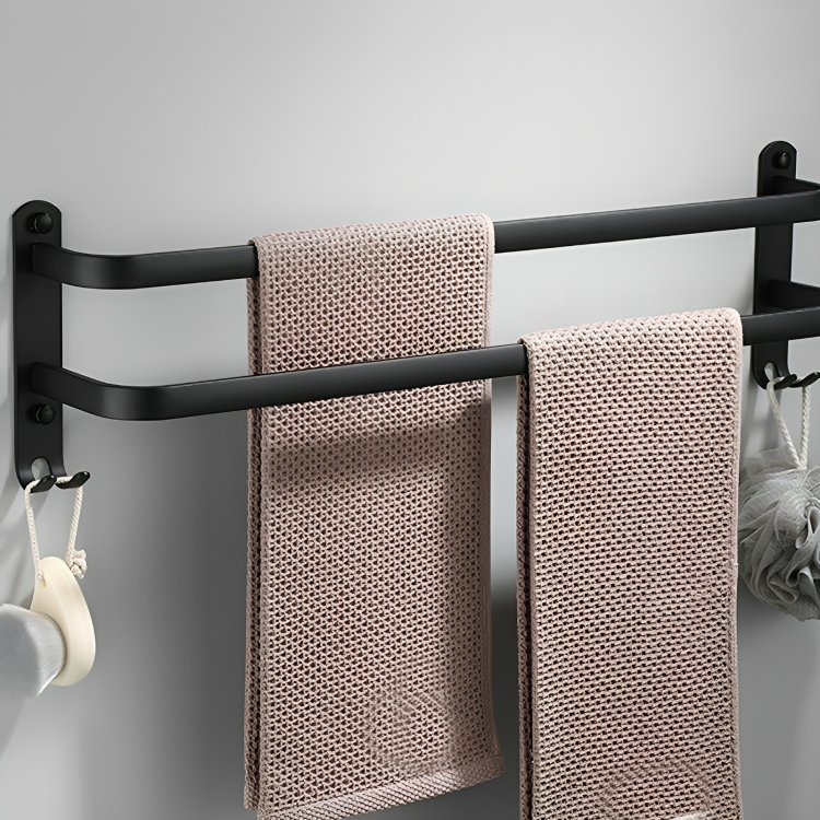 Handdoekhouder met Haken - DrySpace