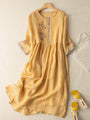 Besticktes Kleid Im Ethno-Stil - Thalea