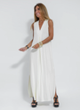 Zweiteiliges figurformendes Kleid mit Weste – Loreen