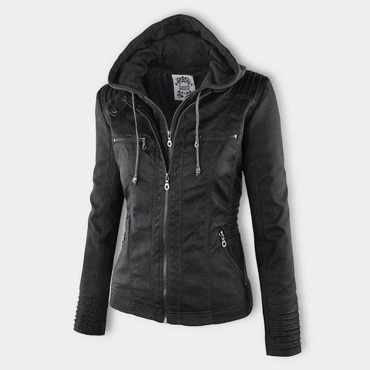 Fashionable Leather Jacket - Zara