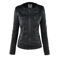 Fashionable Leather Jacket - Zara
