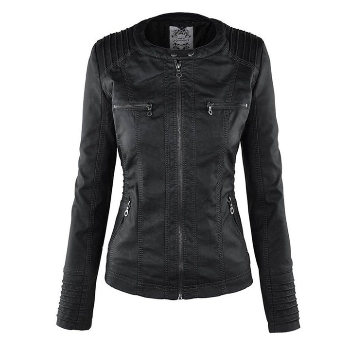 Fashionable Leather Jacket - Zara