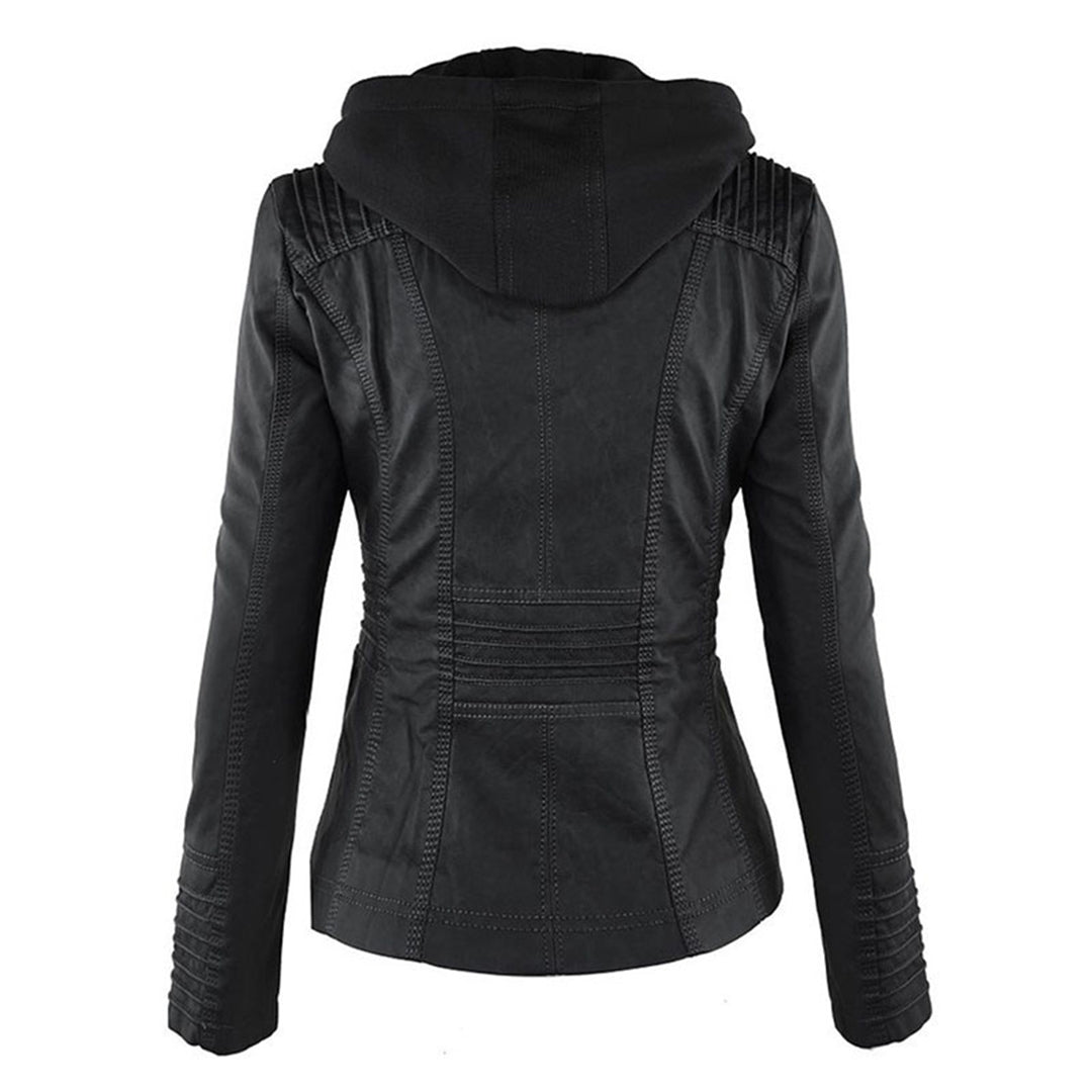 Fashionable Leather Jacket - Zara
