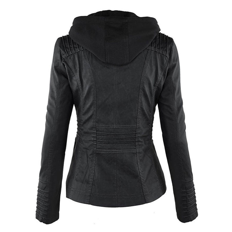 Fashionable Leather Jacket - Zara
