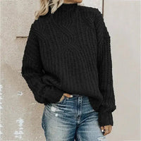 Bequemer Gestrickter Damenpullover - Lily