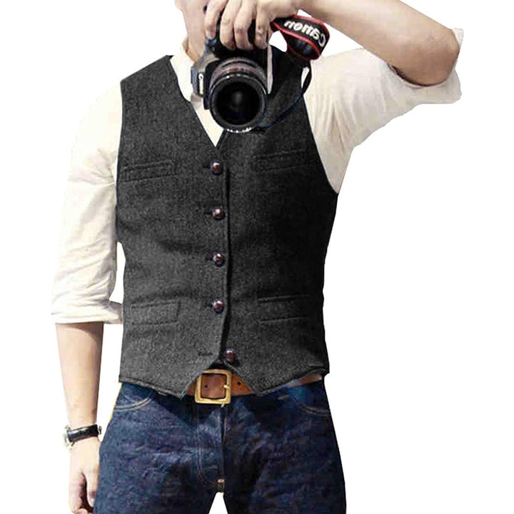 Stylish Denim Vest for Men - Mason