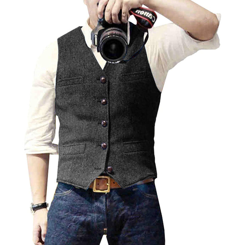 Stylish Denim Vest for Men - Mason