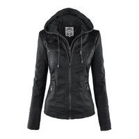 Fashionable Leather Jacket - Zara