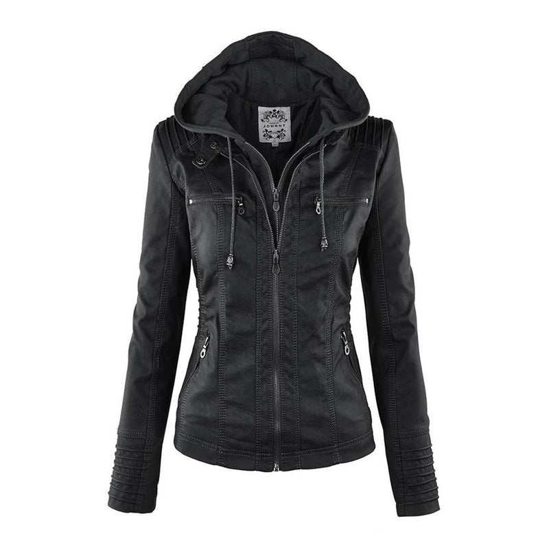 Fashionable Leather Jacket - Zara