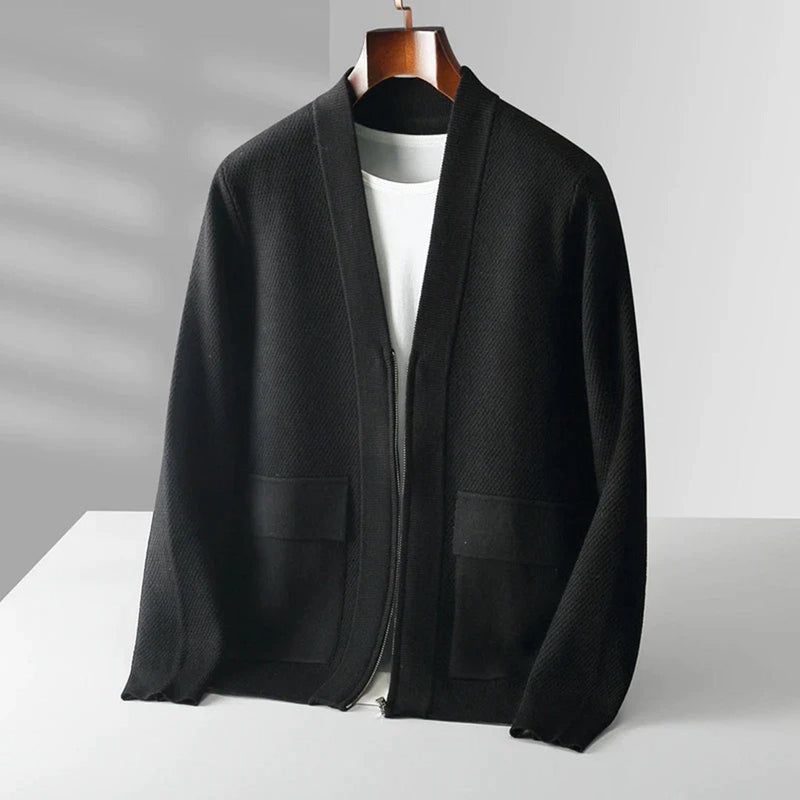 Modische Gestrickte Herrenweste - Noah