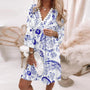Bedrucktes Lockeres Kleid - Amara