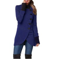 Damen-Übergangsjacke mit asymmetrischem Verschluss – Isabella