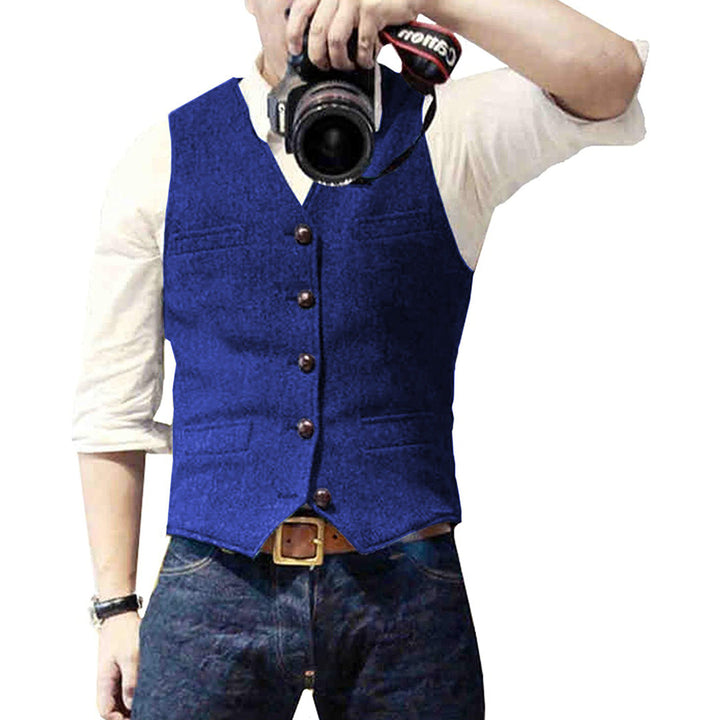 Stylish Denim Vest for Men - Mason