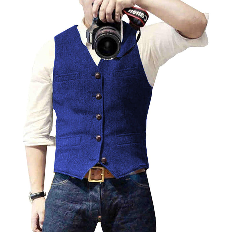 Stylish Denim Vest for Men - Mason