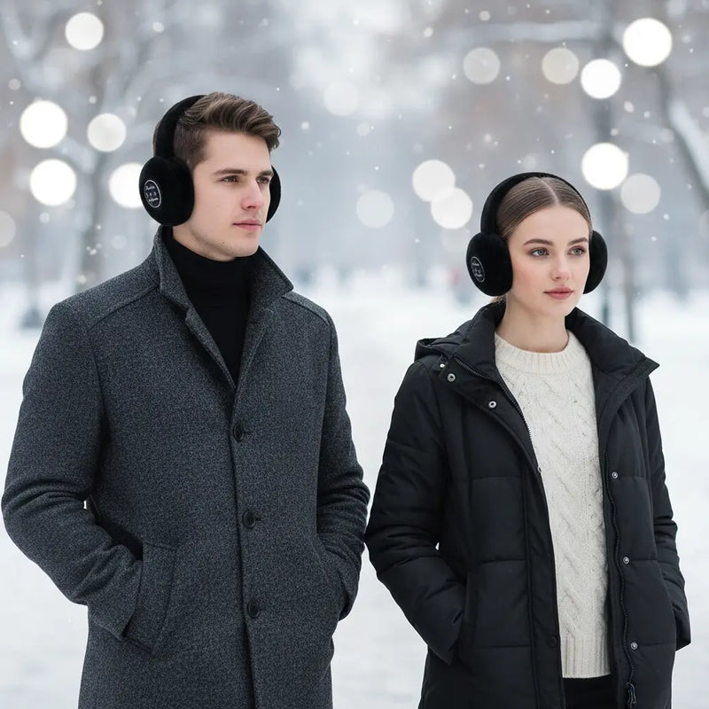 Bluetooth 5.3 Earcups Headphones - WarmBeat