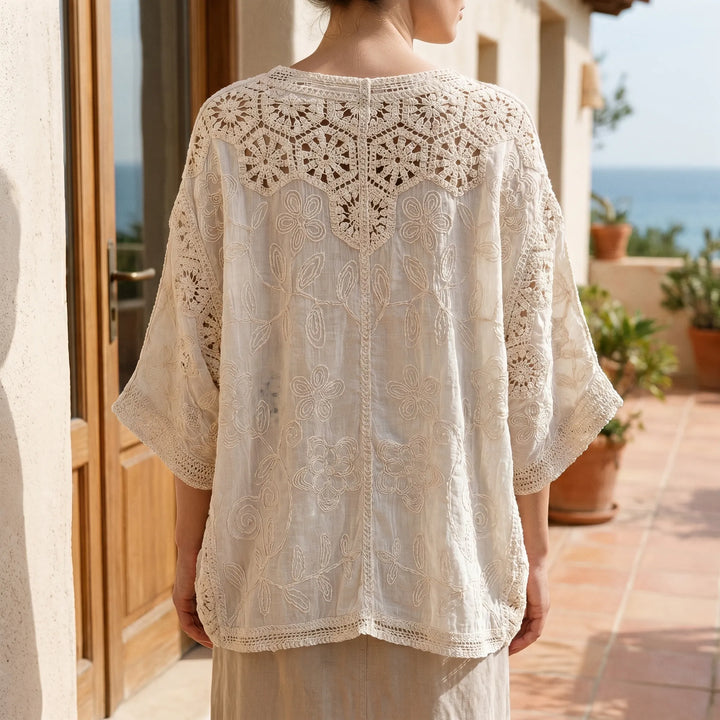 Bohemian Crochet Cardigan -  Sara
