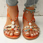 Boho Perlen Slip-On Sommersandalen – Amira