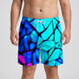 Bold Graphic Print Casual Shorts - Taylor