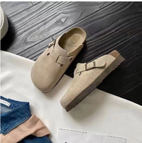 Wildleder Slipper mit Verstellbarer Schnalle - Summit