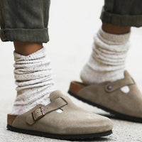 Wildleder Slipper mit Verstellbarer Schnalle - Summit