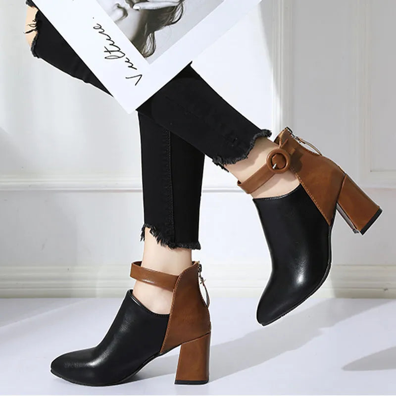 Women's Ankle Boots with Heel – Celeste