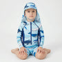 Boys Cartoon Print Swimwear Set - Aquakid
