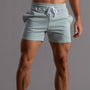 Schnelltrocknende & stilvolle Herren-Badeshorts aus Rippenstoff-Polyester – Niko