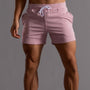 Schnelltrocknende & stilvolle Herren-Badeshorts aus Rippenstoff-Polyester – Niko