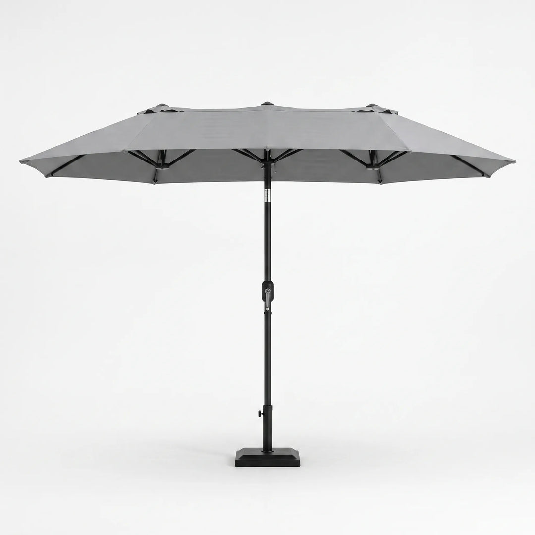 Brede Dubbele Parasol - Shadevia