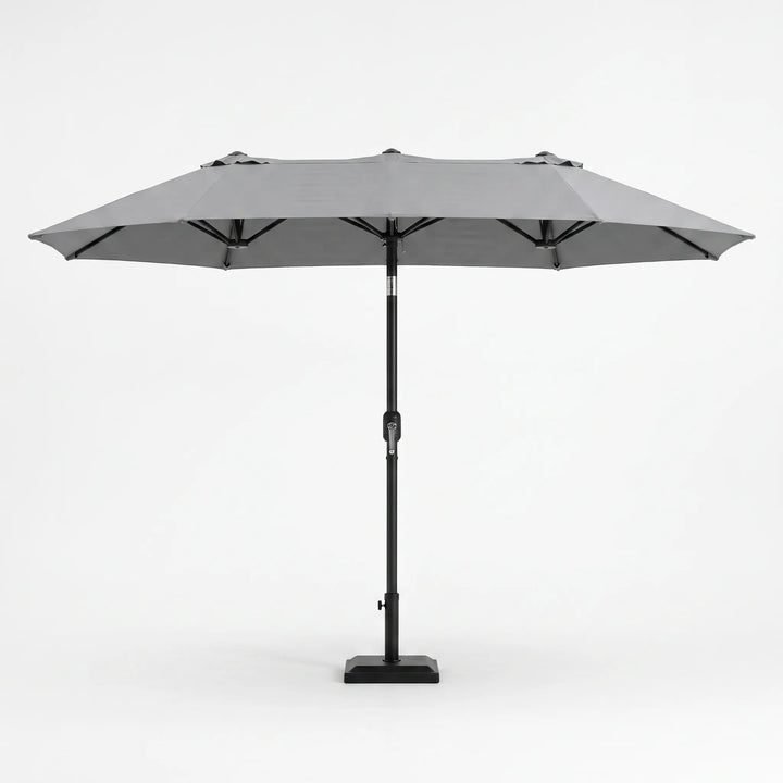 Brede Dubbele Parasol - Shadevia