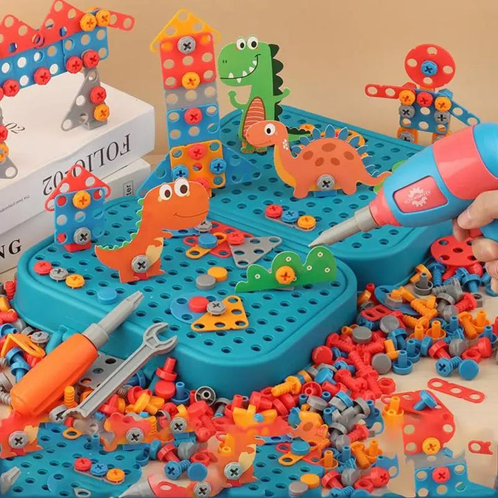 Draagbare Bouwkoffer voor Kinderen - BuildiBox